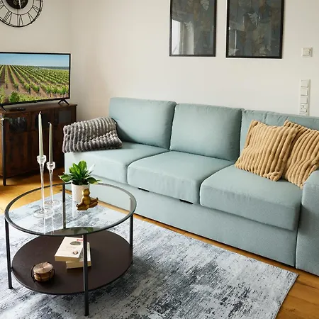 Modernes-apartment Nahe Mannheim Balkon & Stellplatz Lägenhet